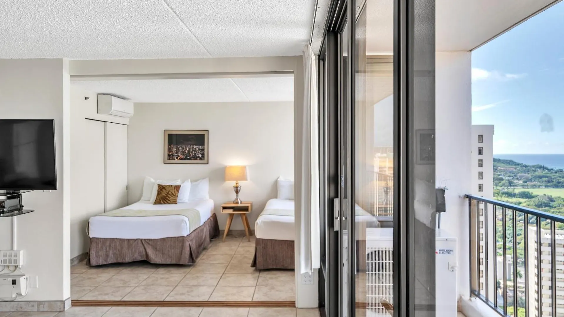 הונולולו Waikiki Banyan Condo With Panoramic 37Th Floor Ocean Views Condo 0*,