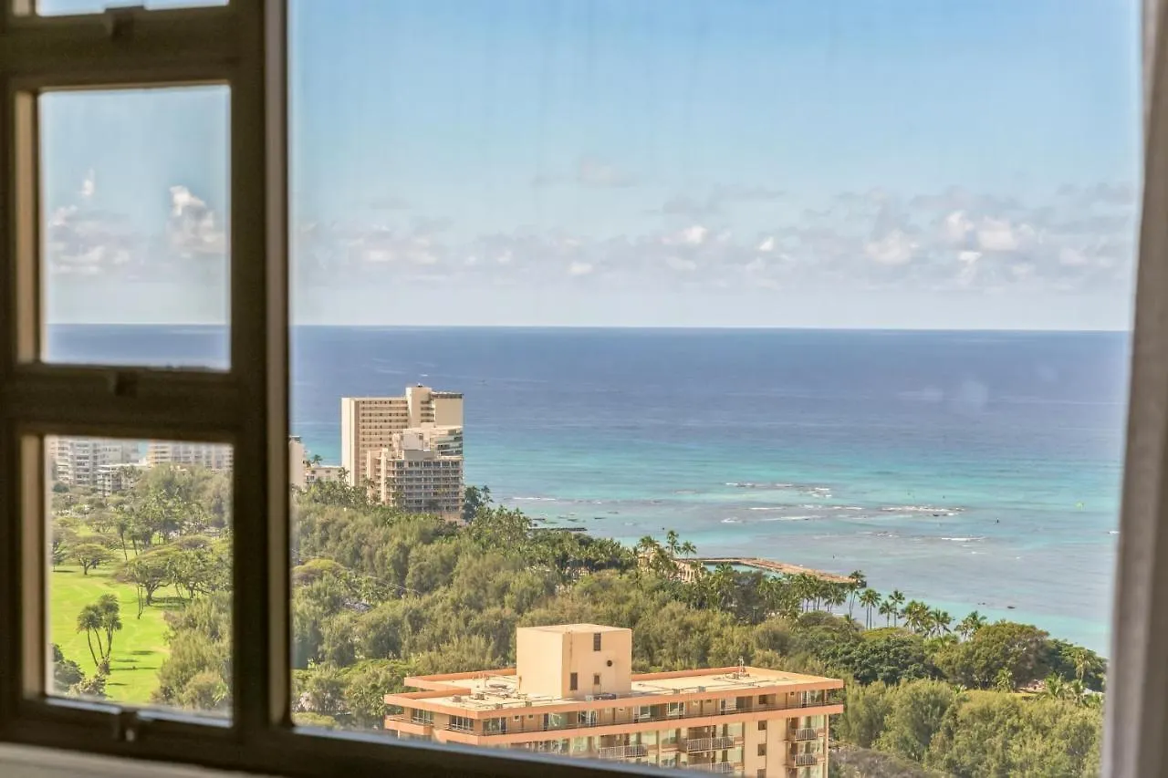 הונולולו Waikiki Banyan Condo With Panoramic 37Th Floor Ocean Views Condo ארצות הברית